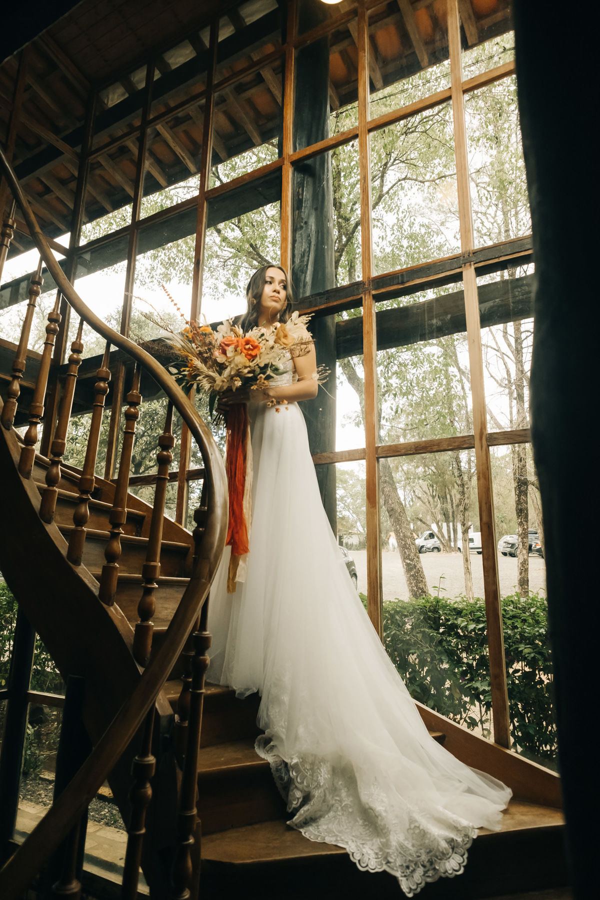 decoração de casamento boho bohemian Village Itu sp - ar livre - por do sol - Ava fotografia - buque da noiva