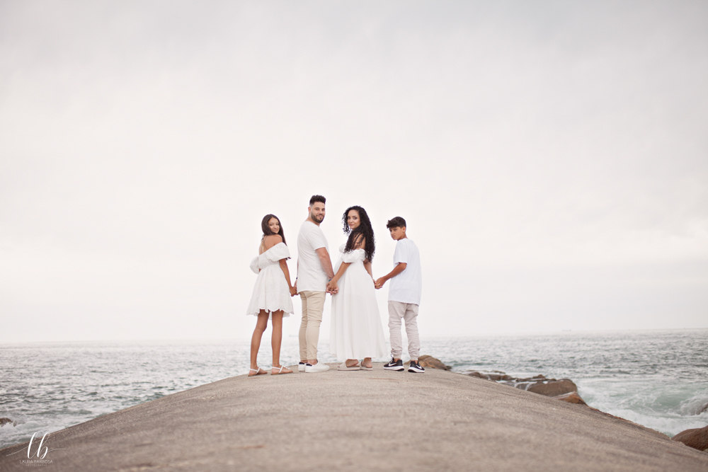 Sessão fotografia de grávida na praia