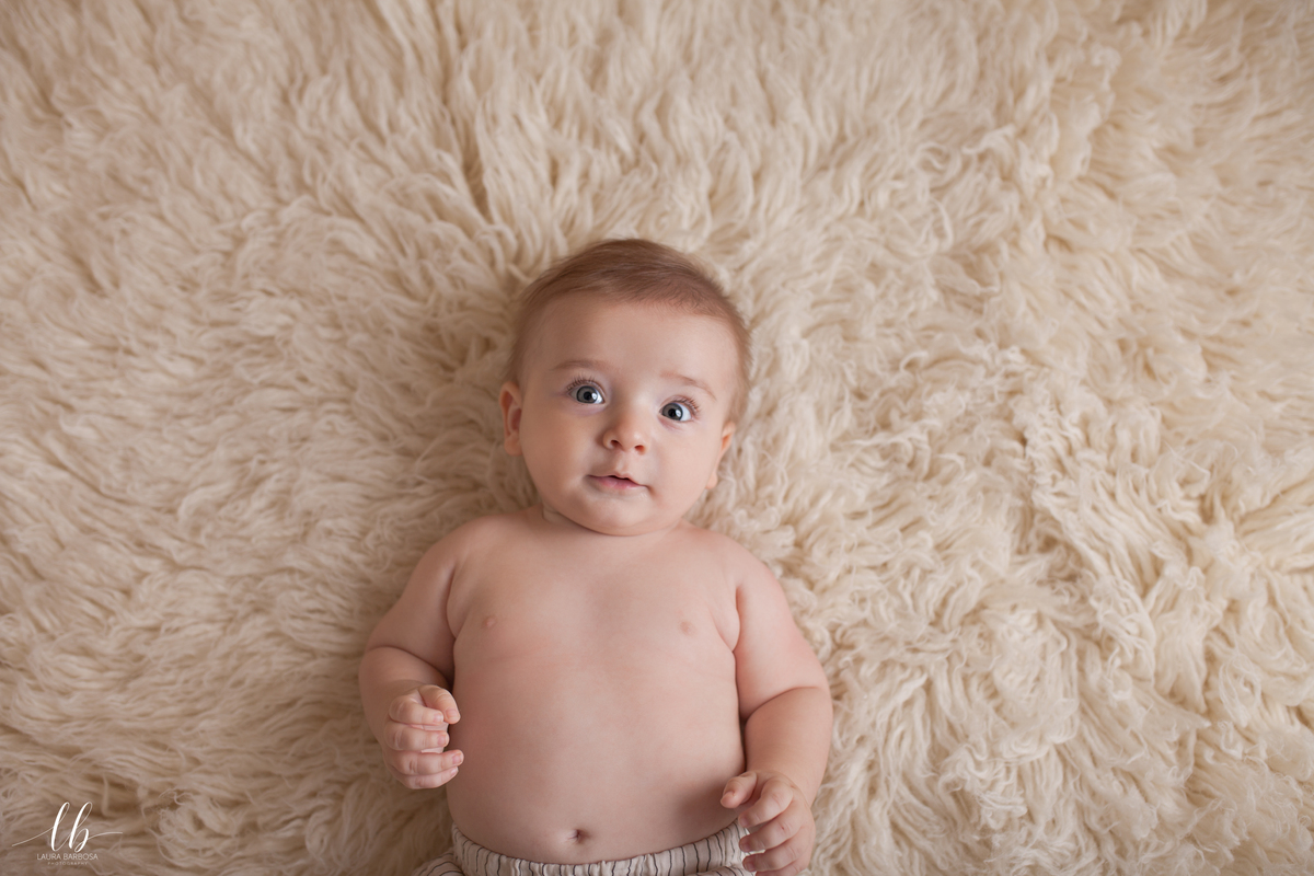 Sessão fotográfica bébe - estúdio Laura Barbosa Photography