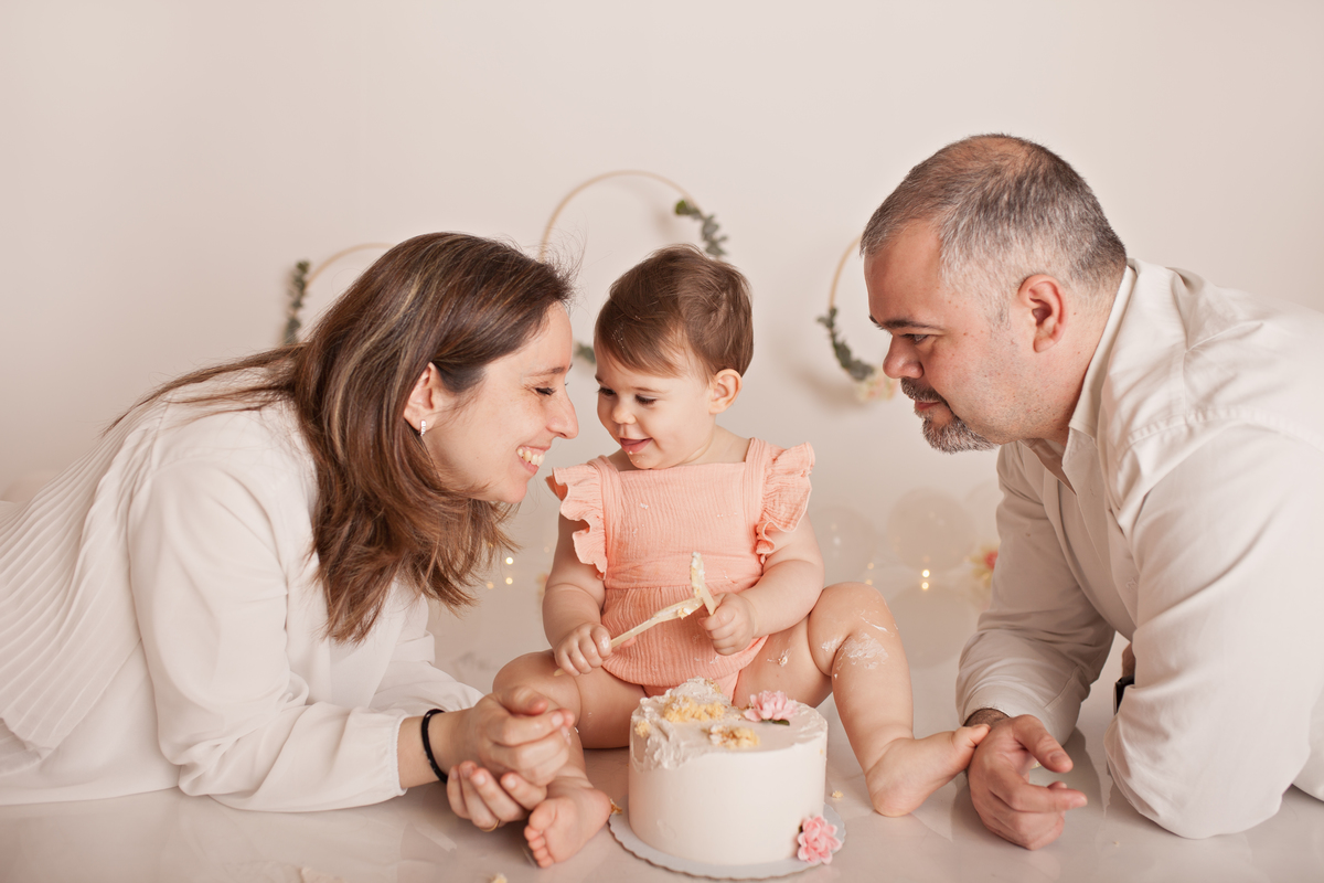o melhor Smash the cake Laura Barbosa fotografia