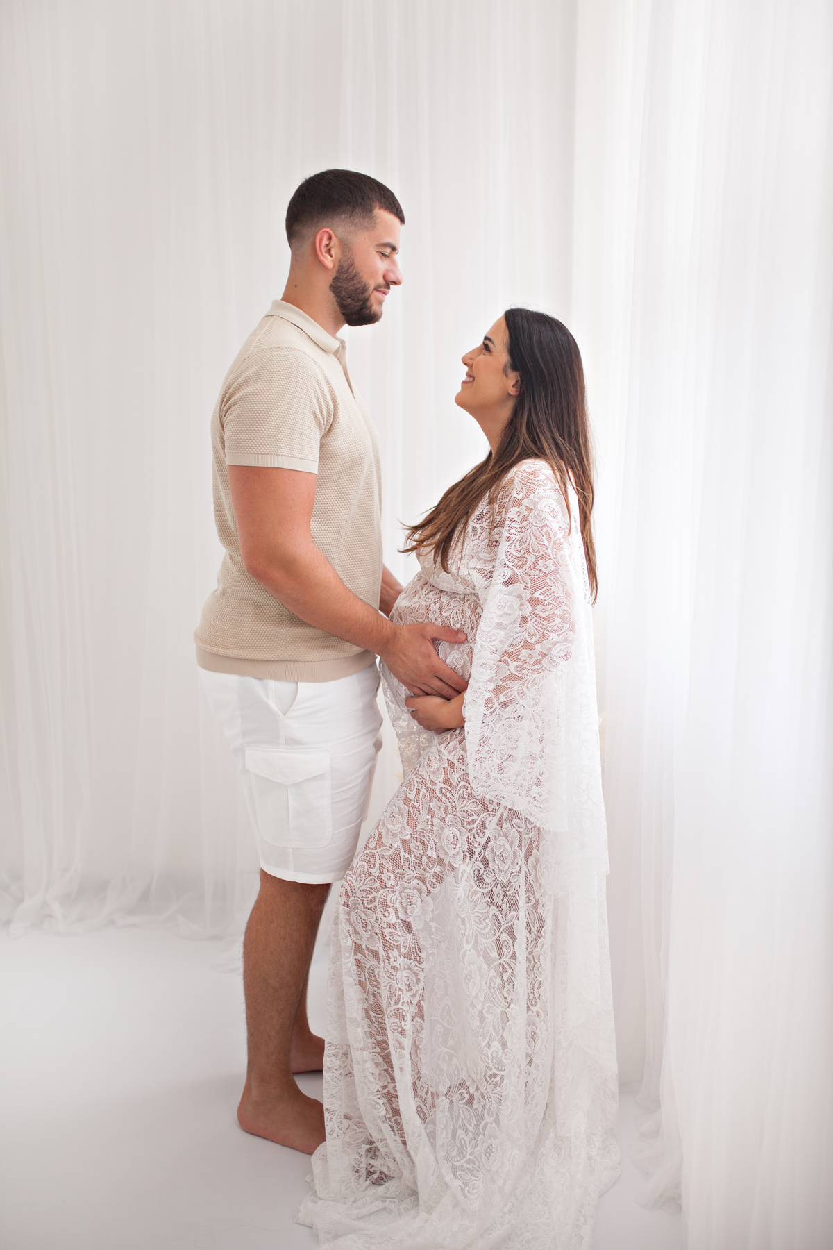 Sessão fotografia de grávida - Estúdio Gondomar