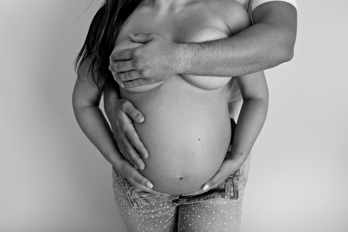 Sessão fotografia de grávida - Estúdio Laura Barbosa