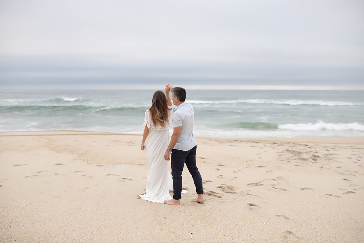 Sessão de gestante praia porto
