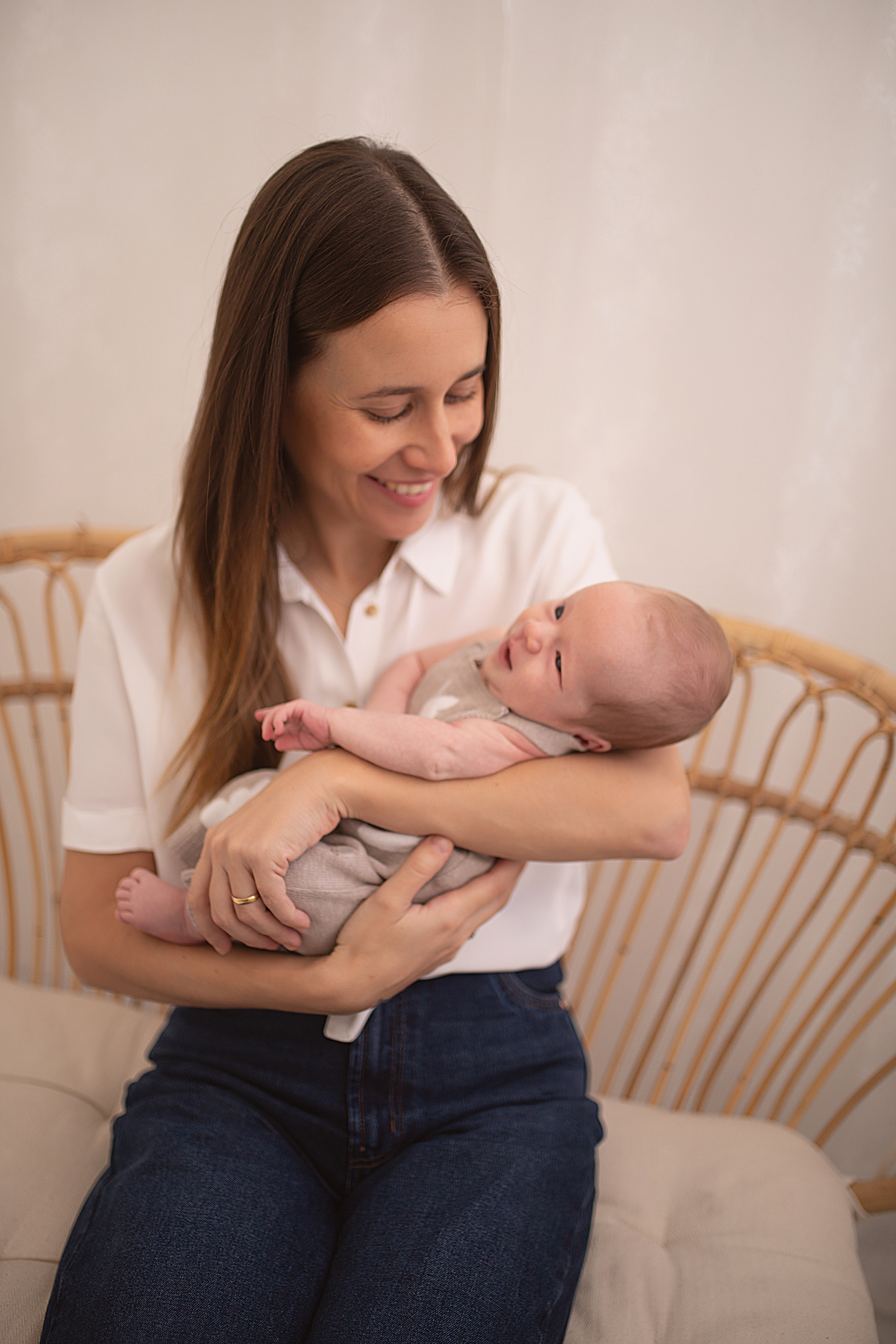 Sessão natural Newborn Porto
