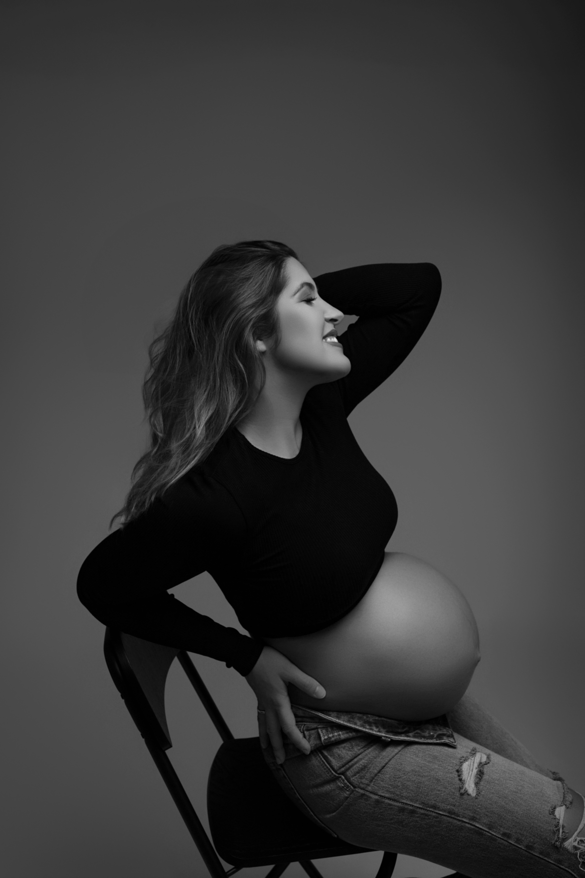 Sessão maternidade estúdio Laura Barbosa fotografia Porto