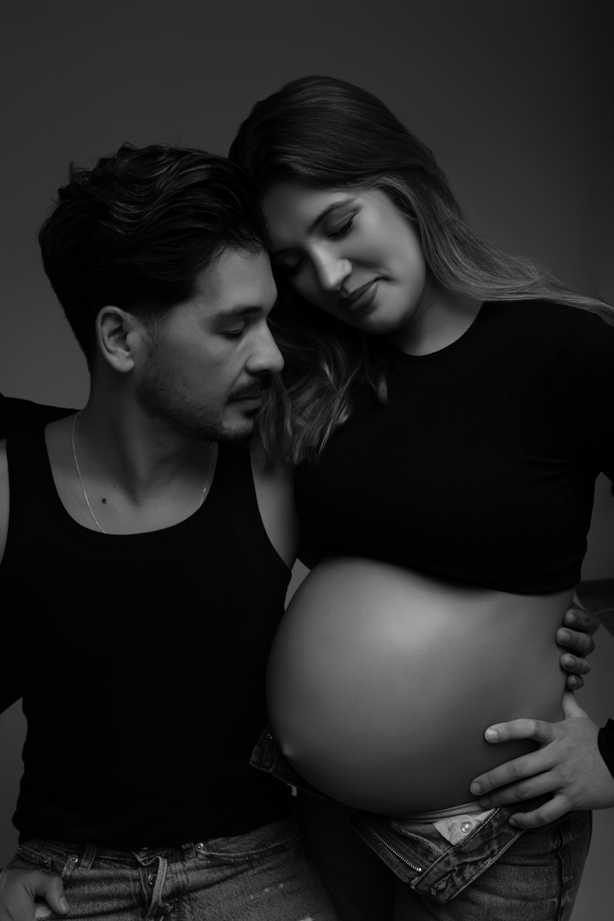 Sessão maternidade estúdio Laura Barbosa fotografia Porto