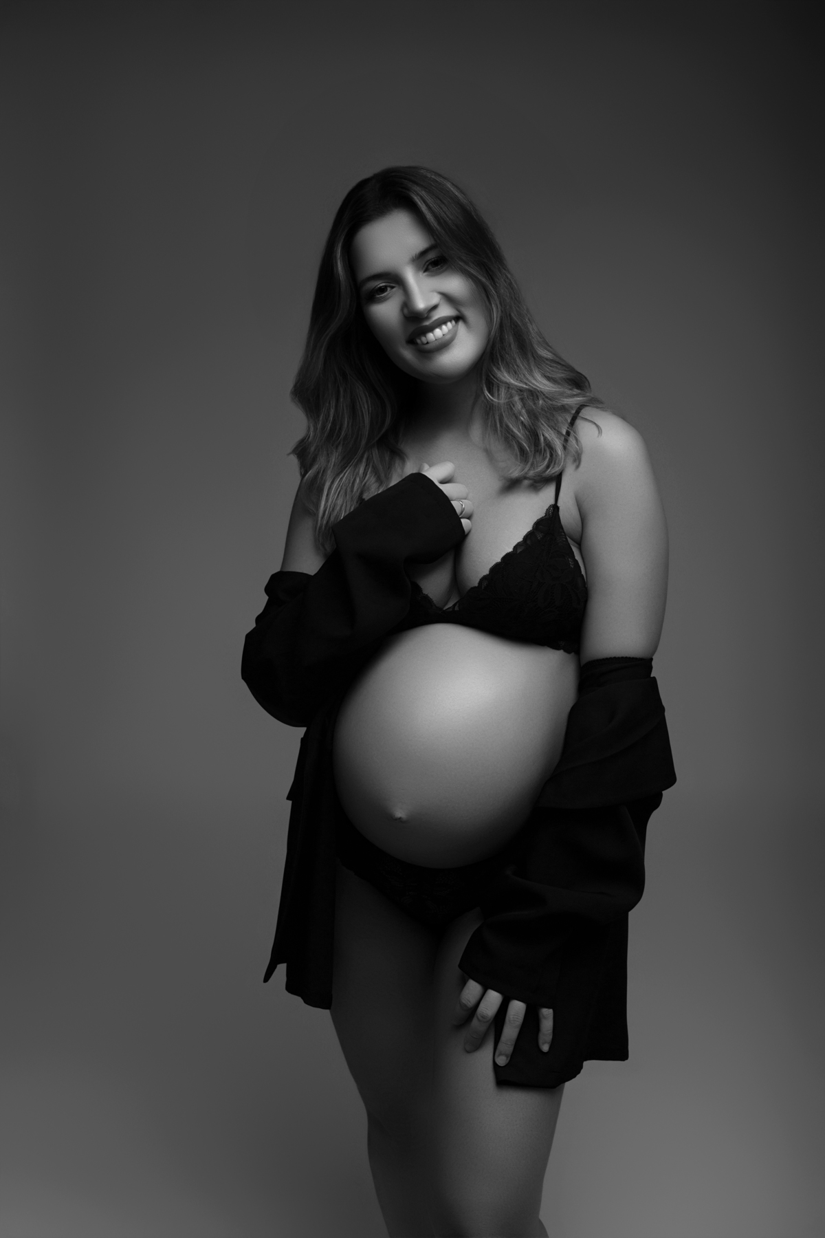 Sessão maternidade estúdio Laura Barbosa fotografia Porto