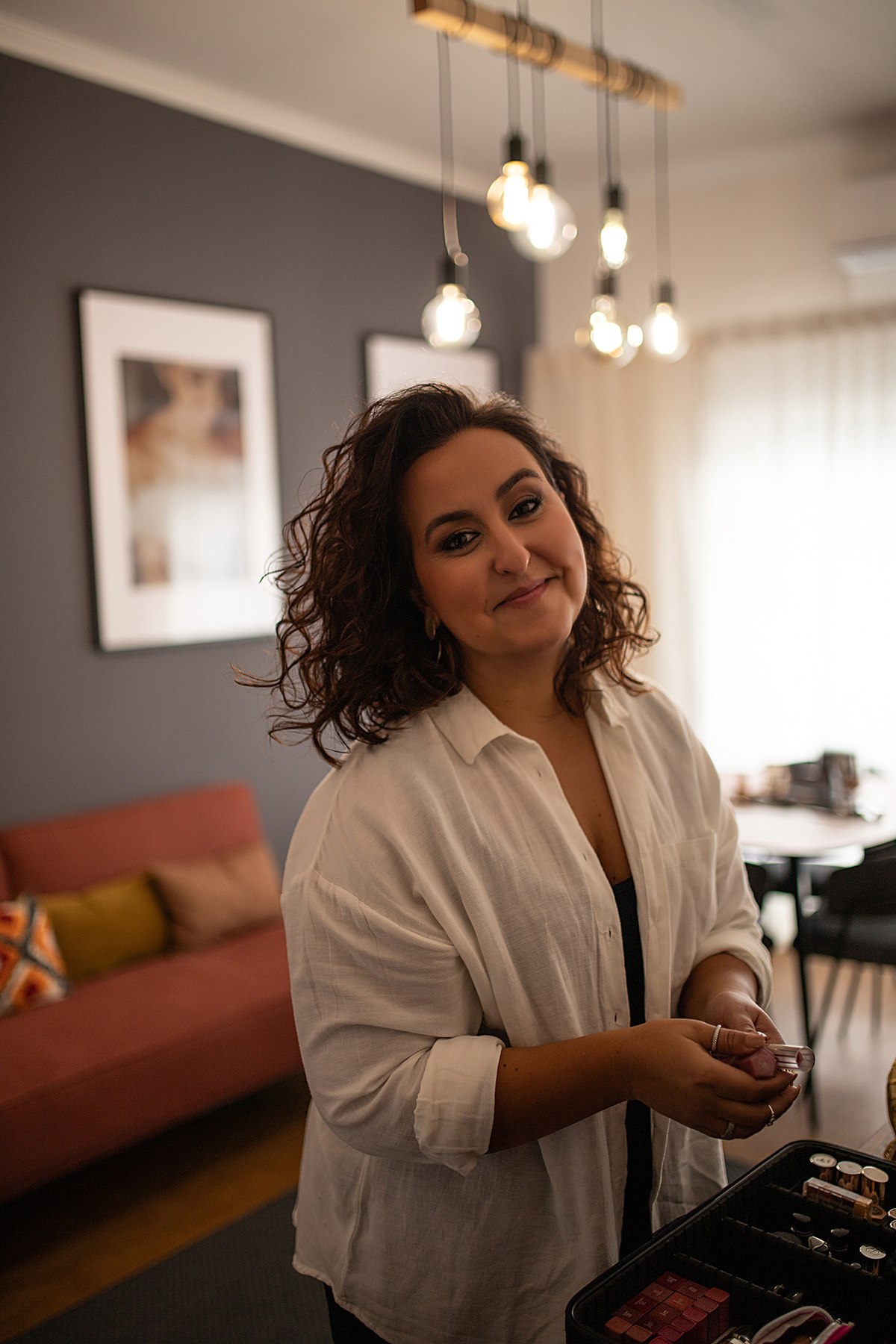 Sessão fotográfica de branding