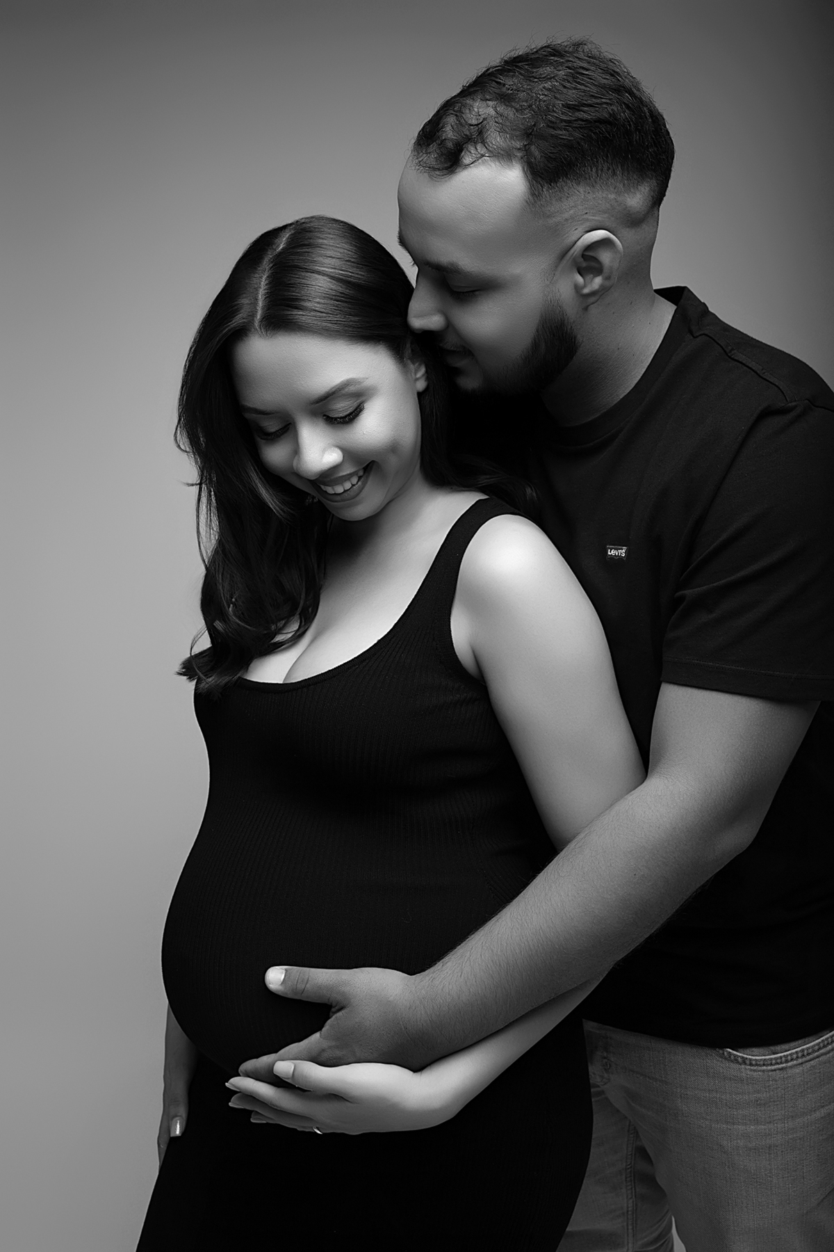 Sessão maternidade estúdio Laura Barbosa fotografia Porto