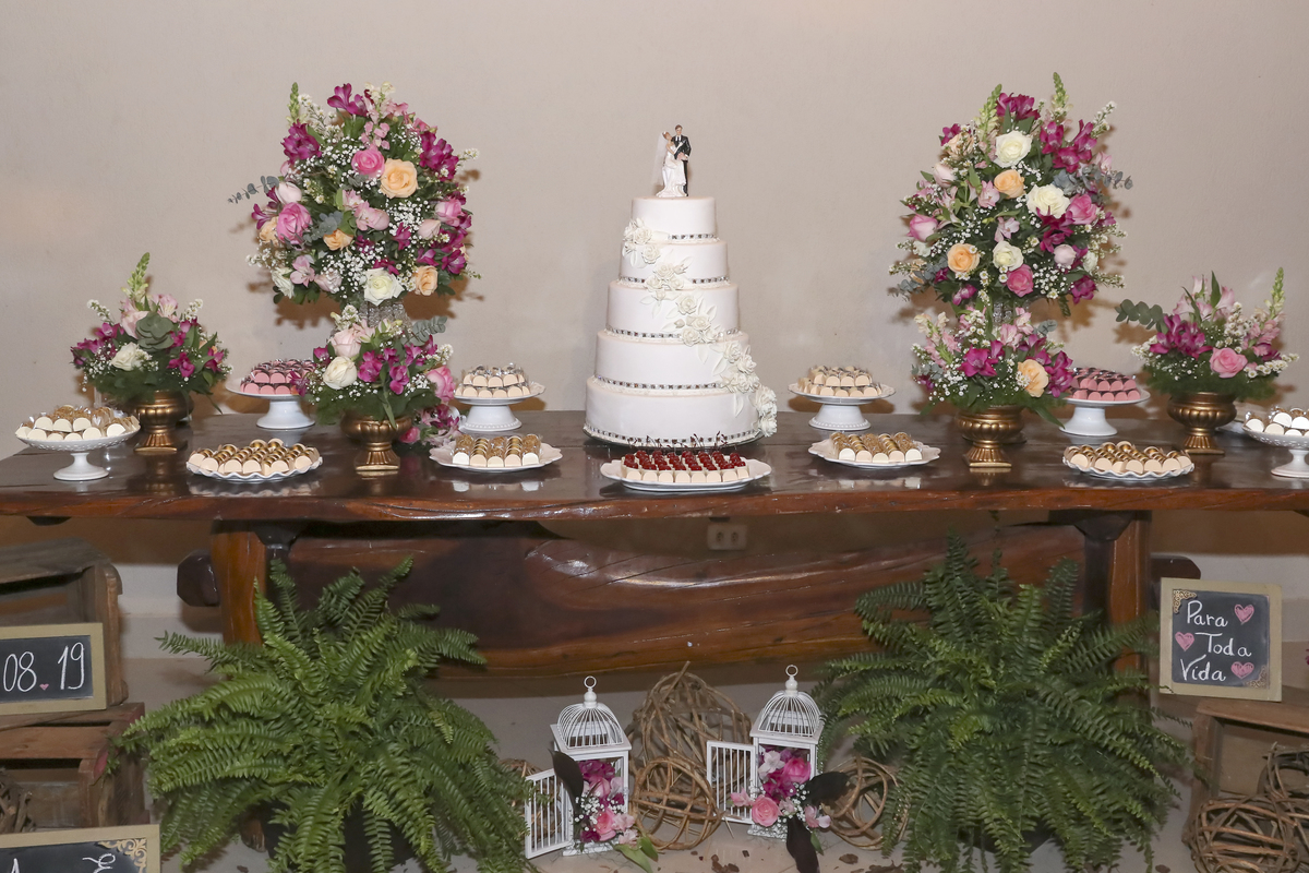 mesa do bolo