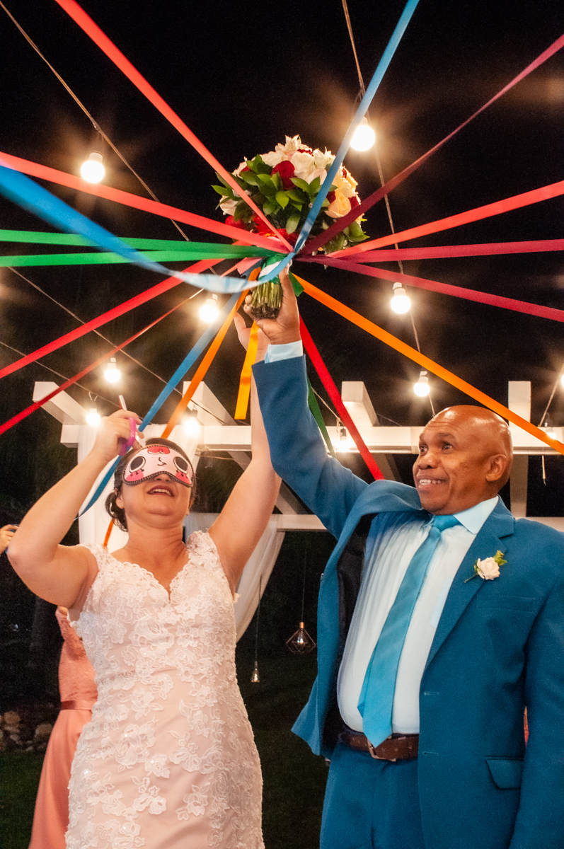 corte  de fitas de casamento 