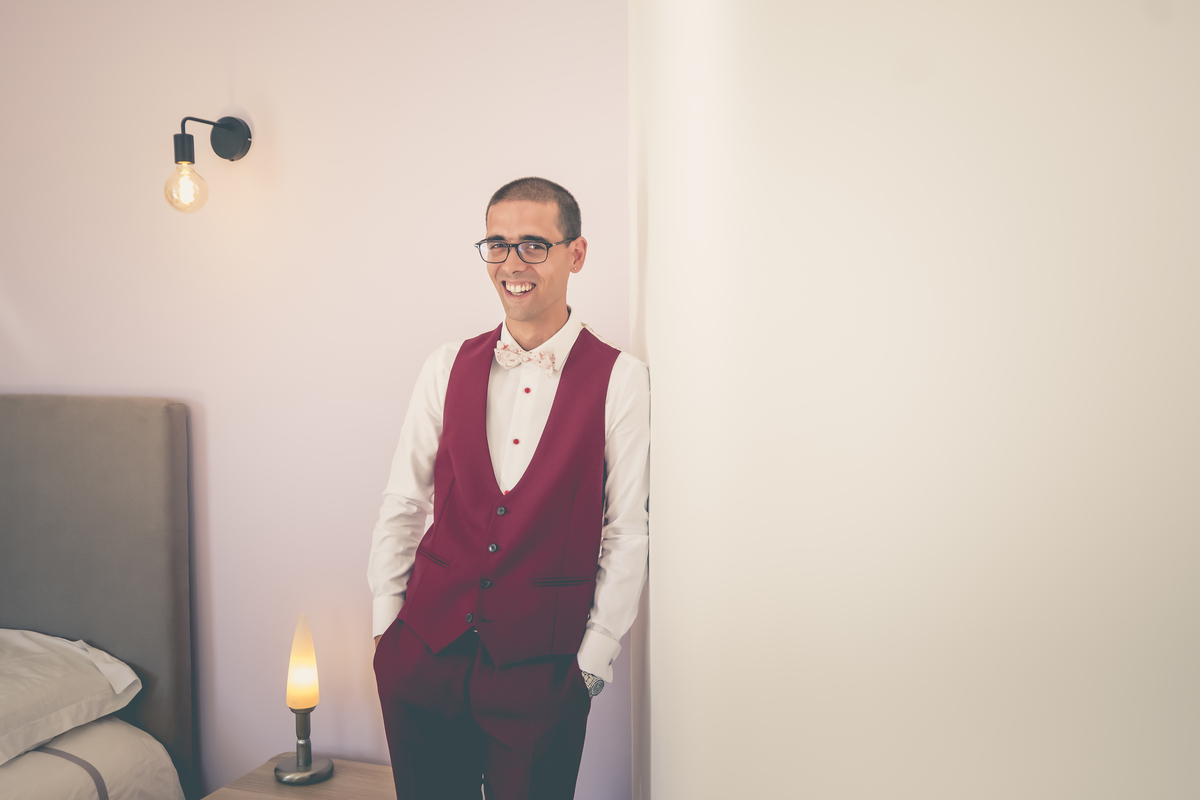 Noivo Daniel, casamento Cecilia & Daniel.