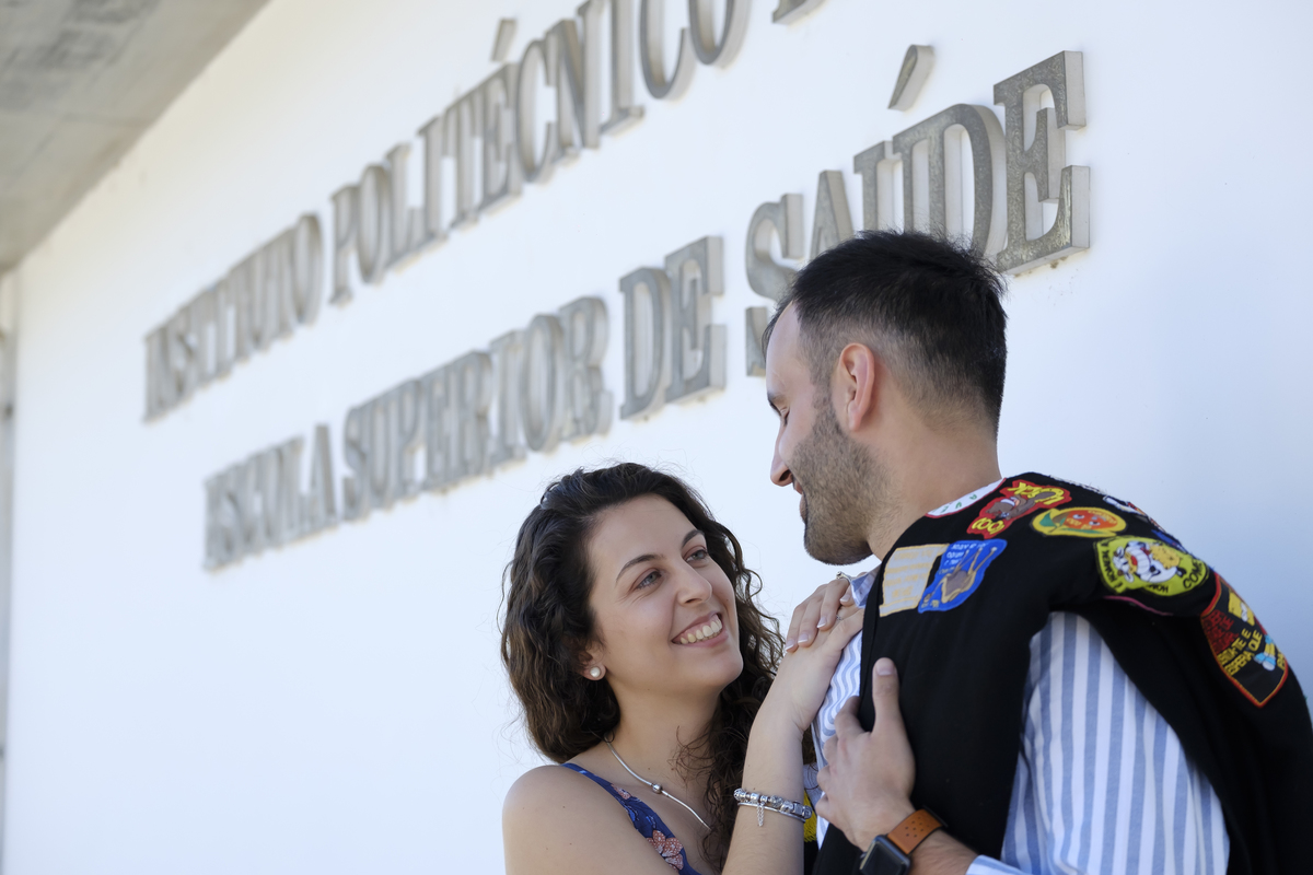 Casal com capa em Viseu