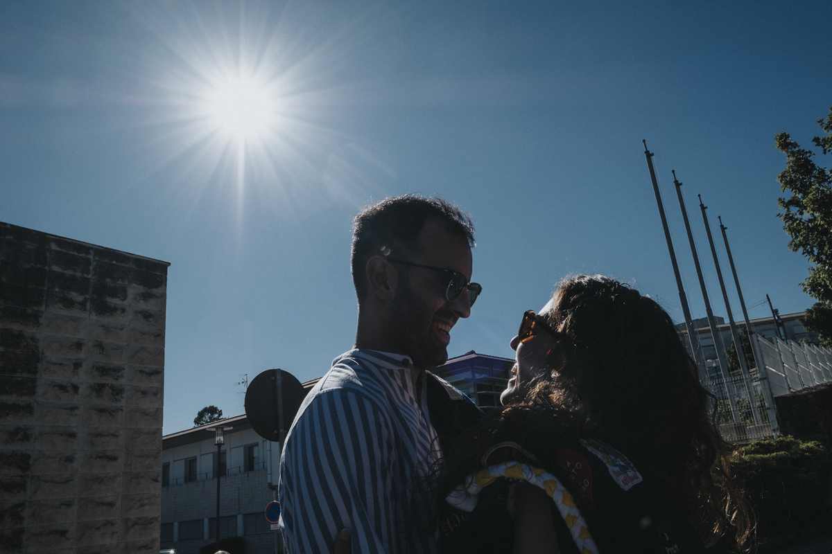 Casal com capa em Viseu