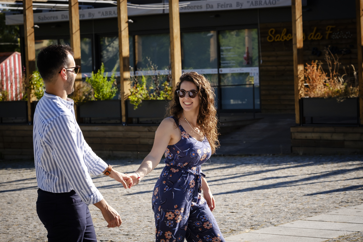 Casal apaixonado em Viseu