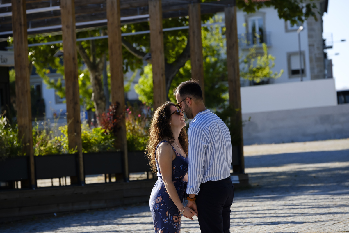 Casal apaixonado em Viseu
