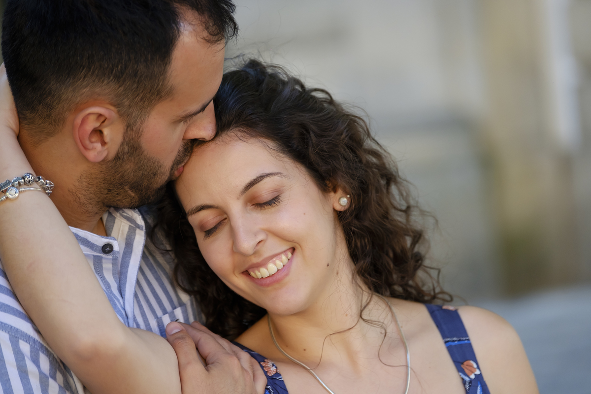Casal apaixonado em Viseu