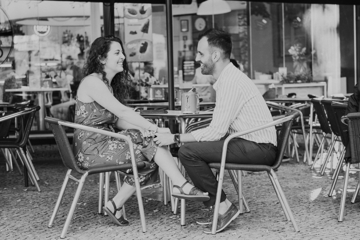 Casal apaixonado em Viseu