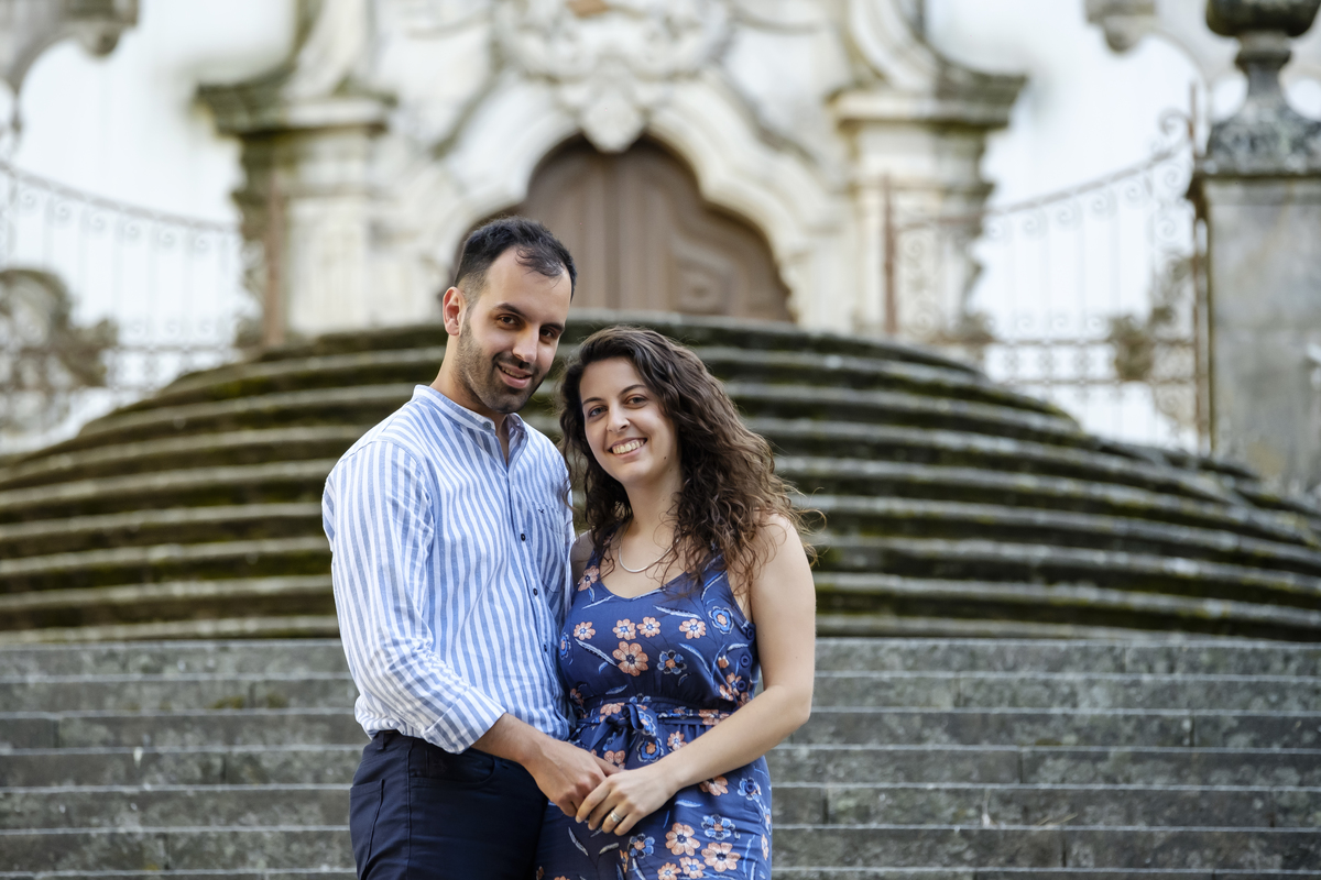 Casal apaixonado em Viseu