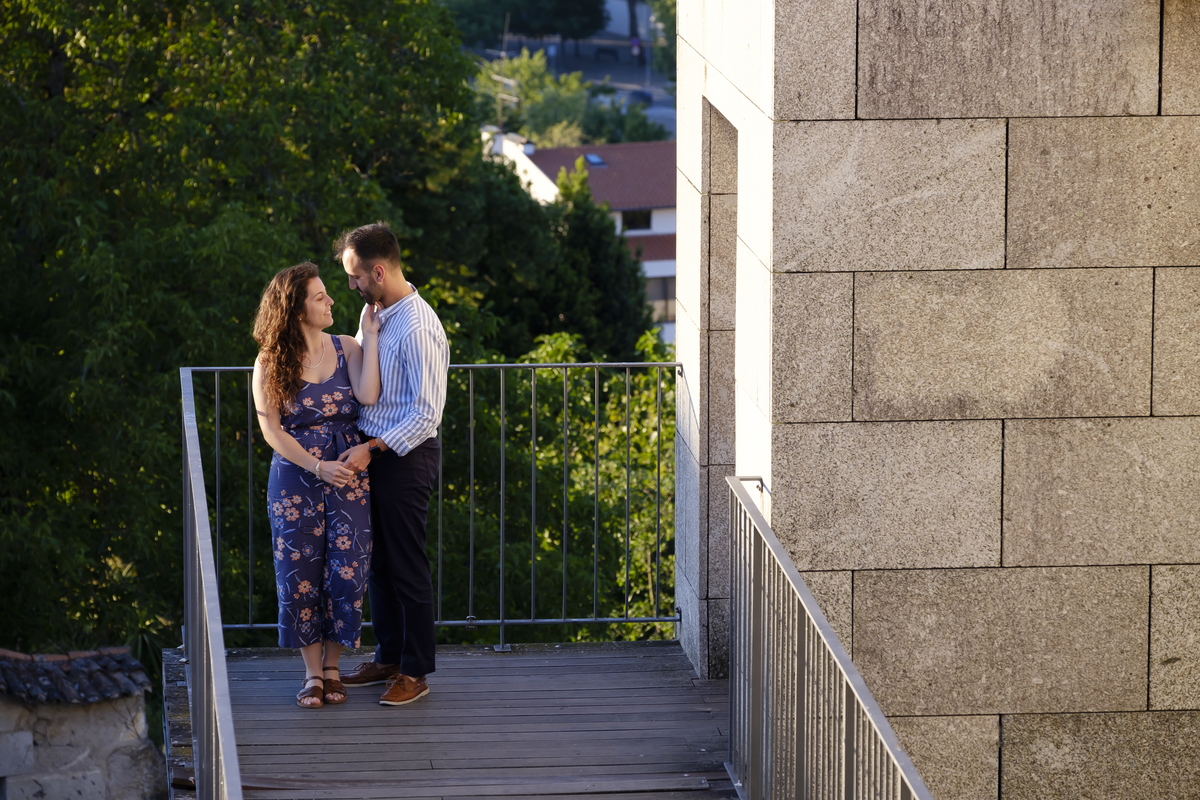 Casal apaixonado em Viseu
