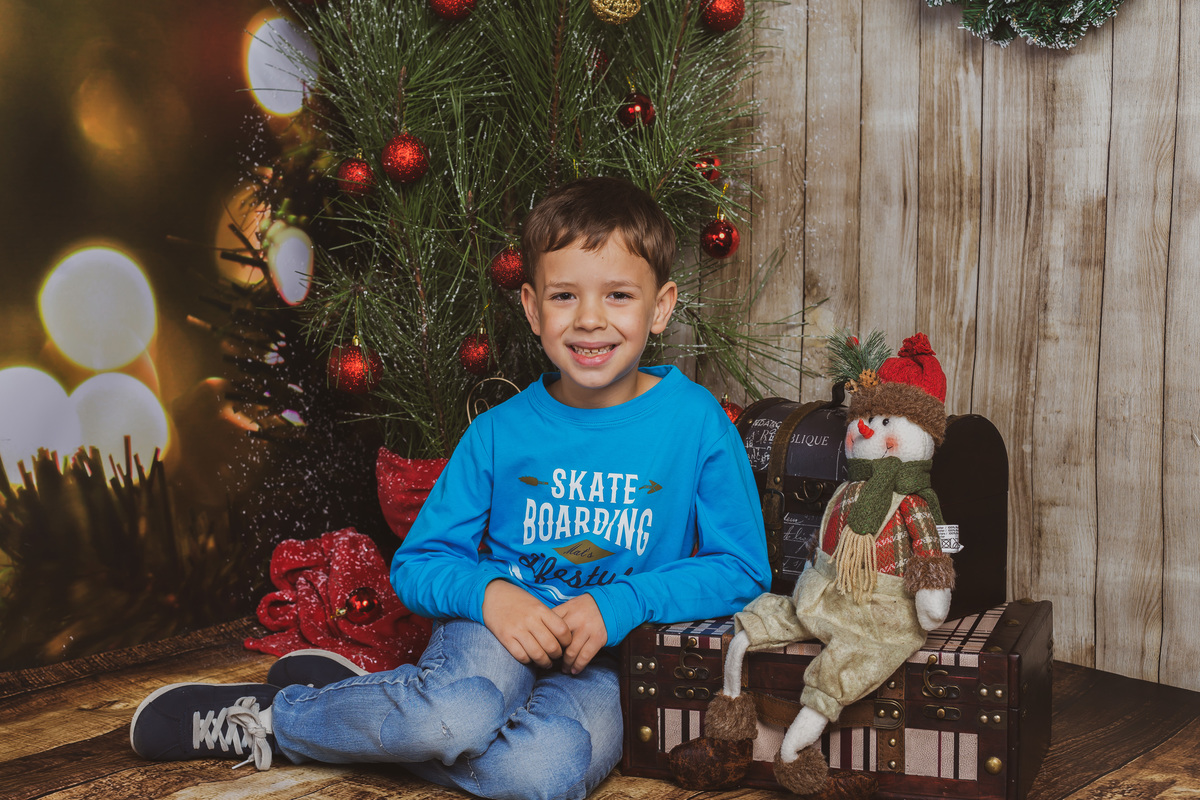 sessão fotografica de natal