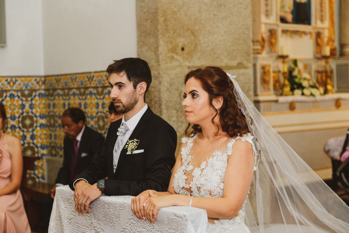 Noivos na Igreja Matriz de Moldes