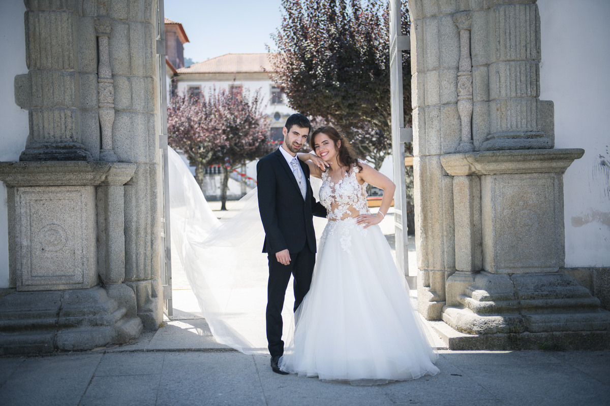 Convento de Arouca com os noivos