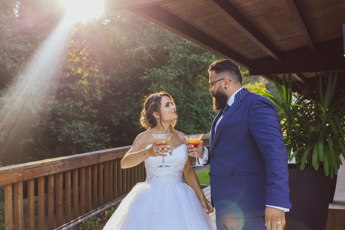 Cegada dos noivos à Quinta do Caima