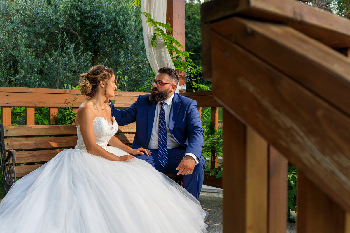 Valerie & José a conversar