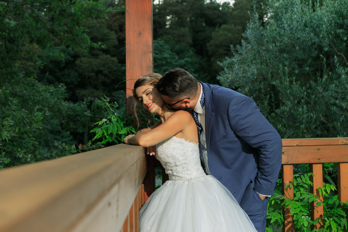 Beijo de amor de Valerie & José 