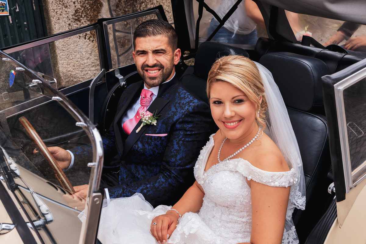 Andreia & Joel no carro