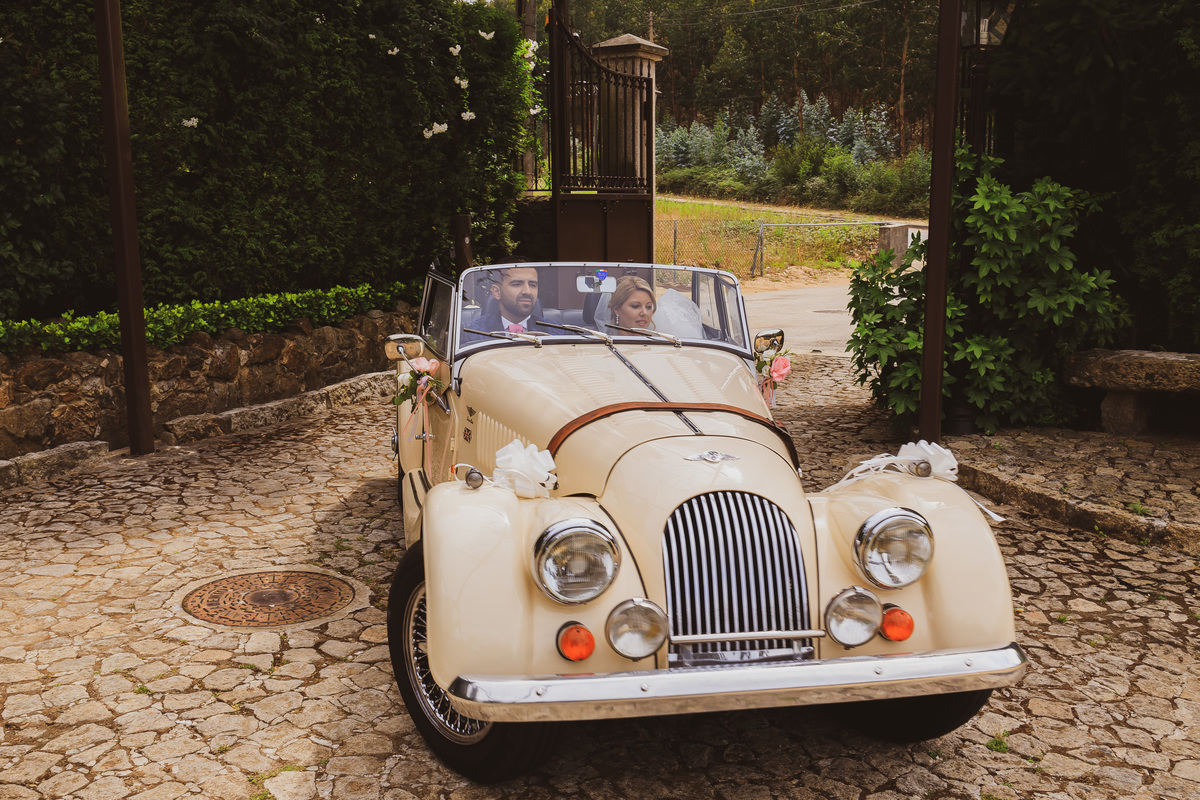 Andreia & Joel a chegar à Quinta da Costa