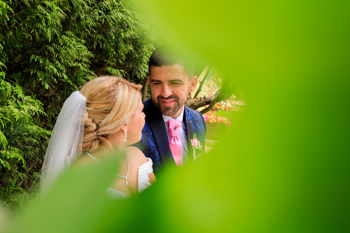 Andreia & Joel no jardim
