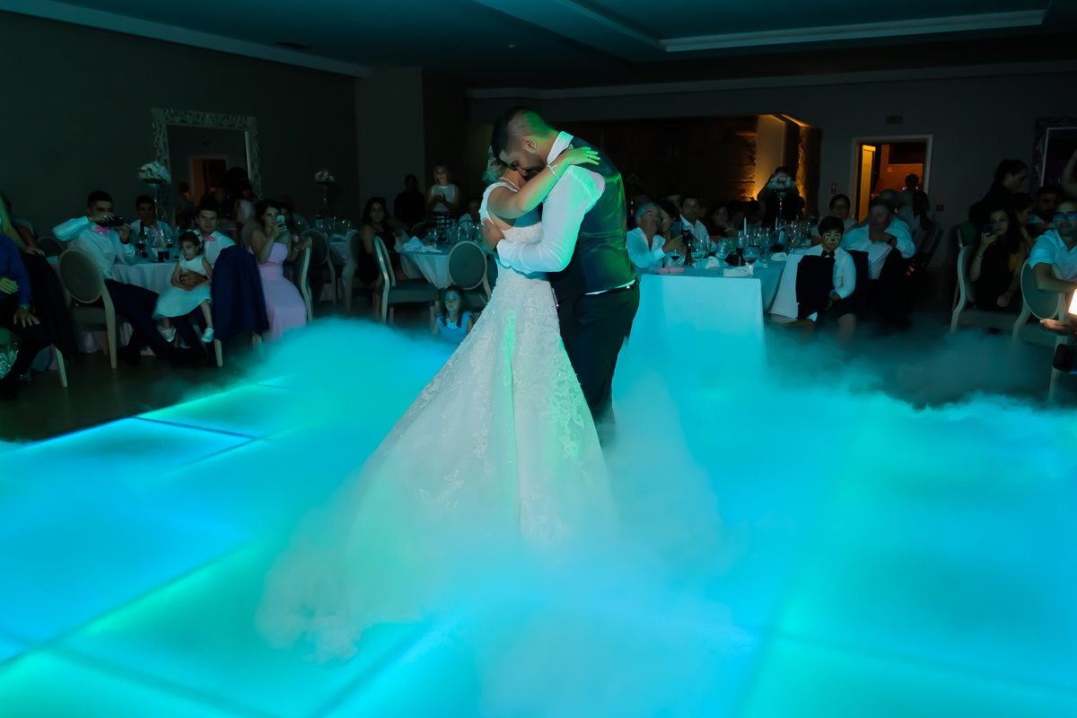 Andreia & Joel a abrir a pista de dança