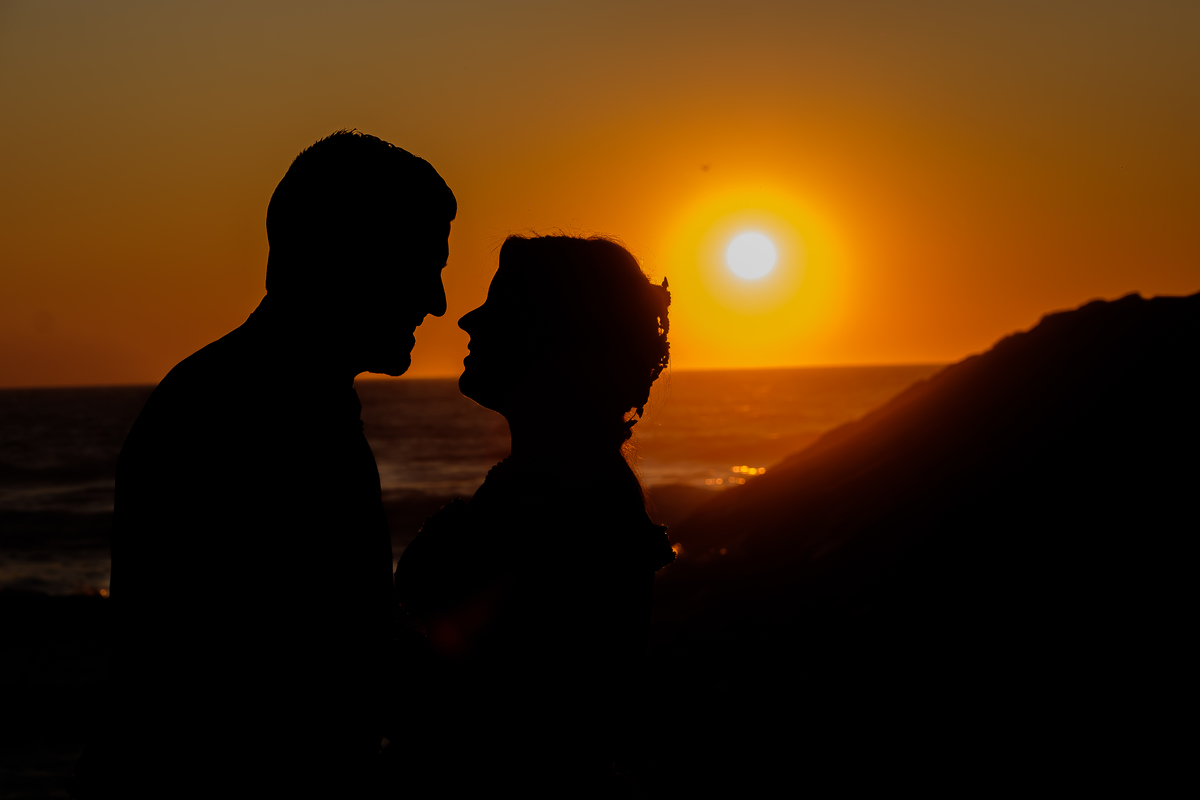 Andreia & Joel na pôr-do-sol e Aveiro