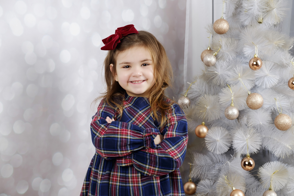 Margarida em sessão de natal