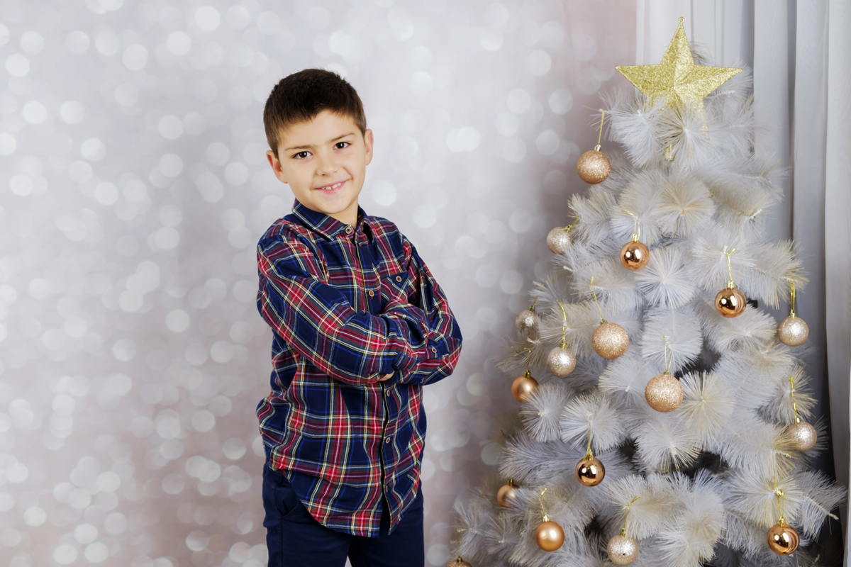 Francisco em sessão de natal