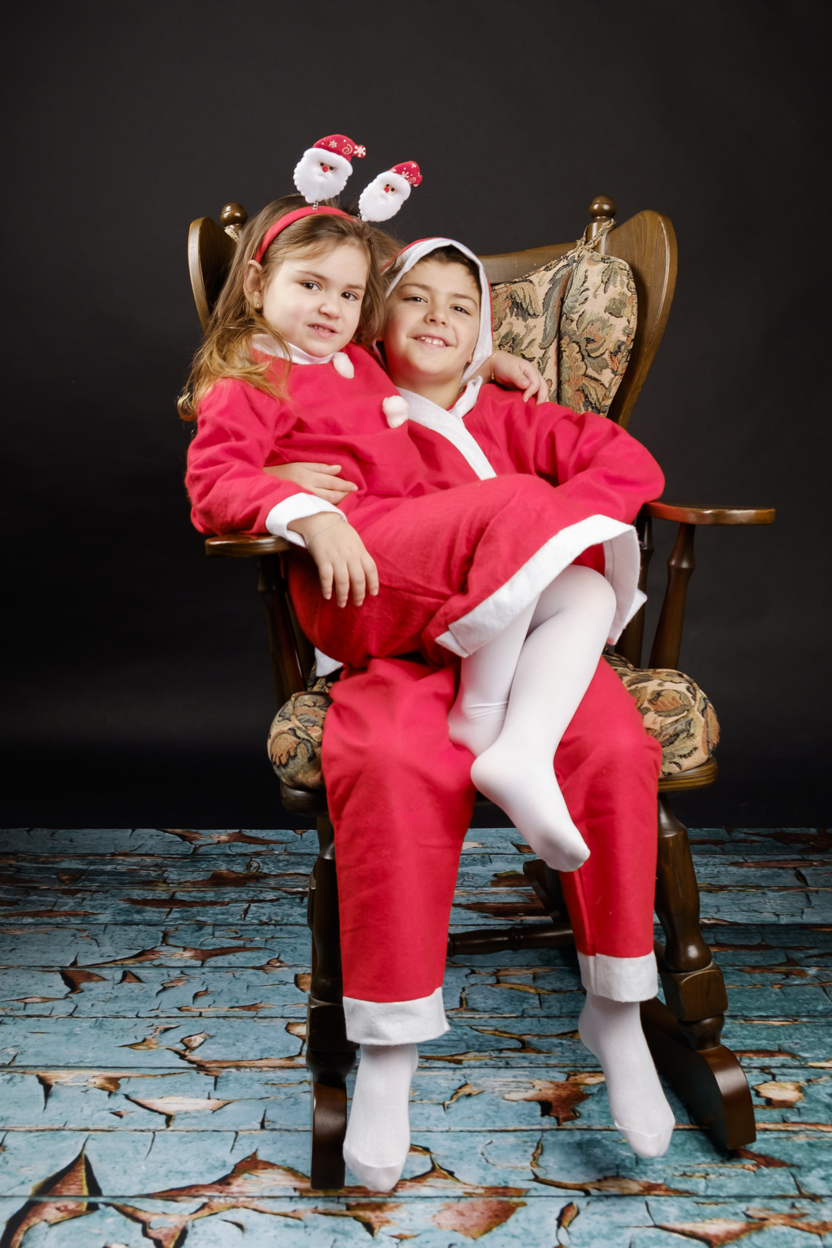 Margarida e Francisco na sessão fotográfica