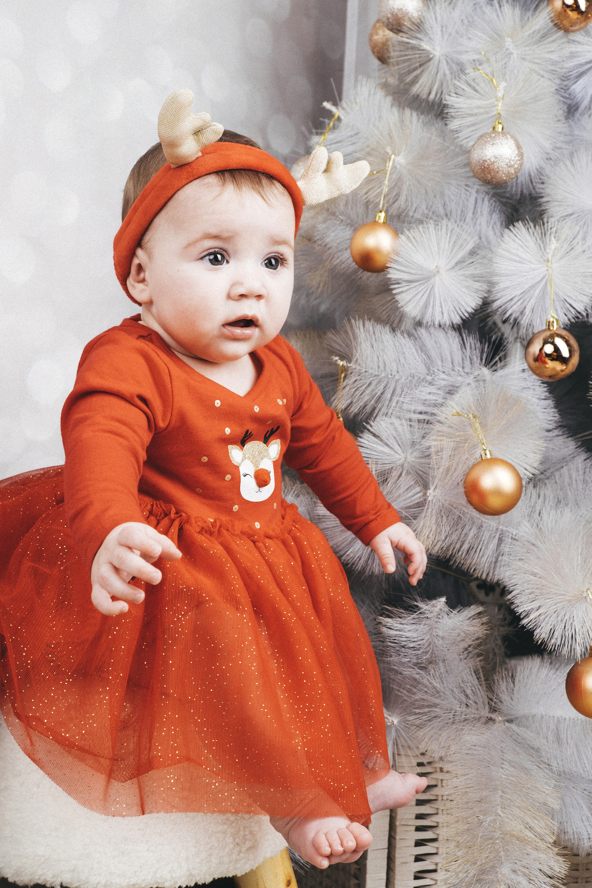 Iris na sessão de natal
