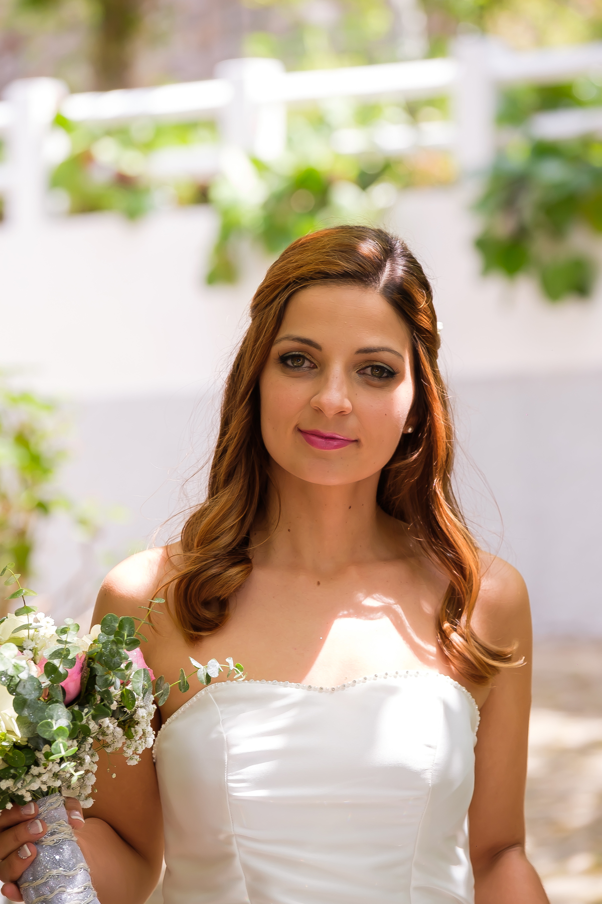 Noiva a ir ao encontro do seu noivo