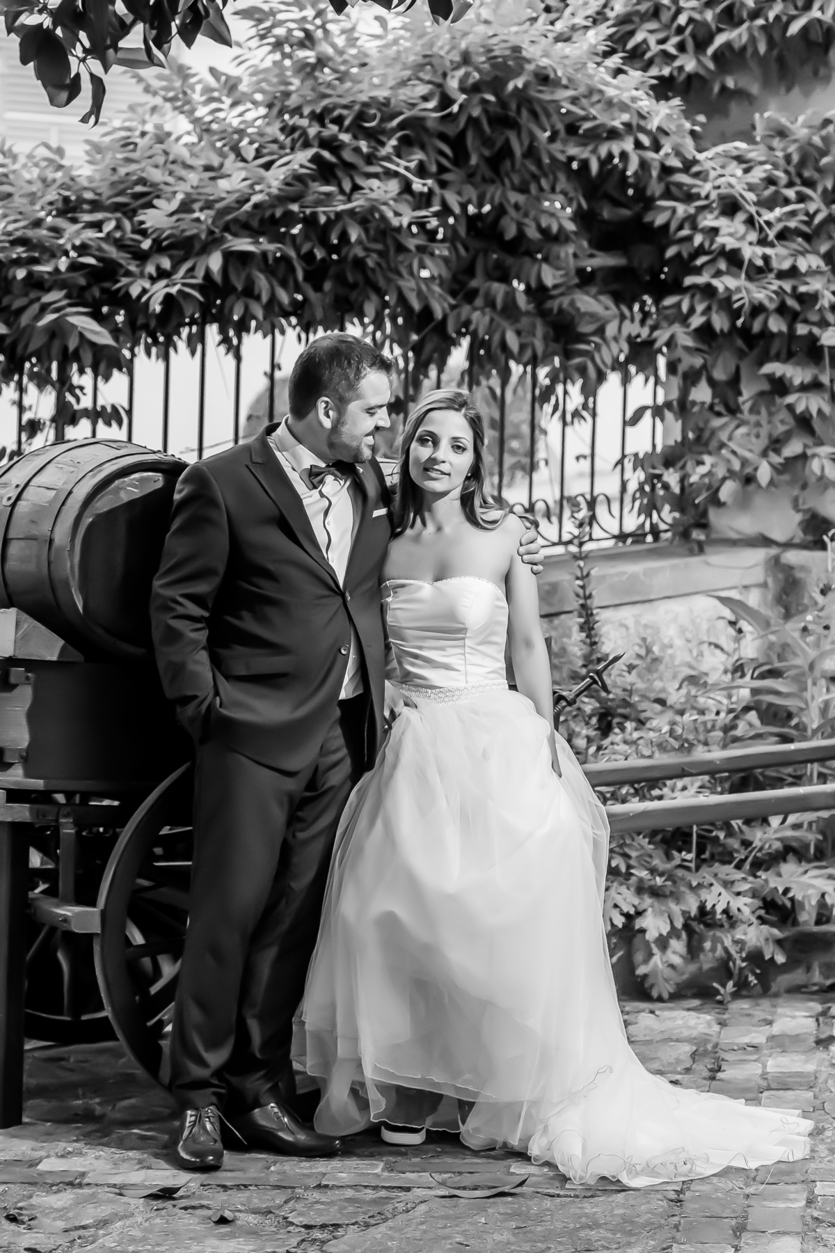 Casal a explorar a quinta