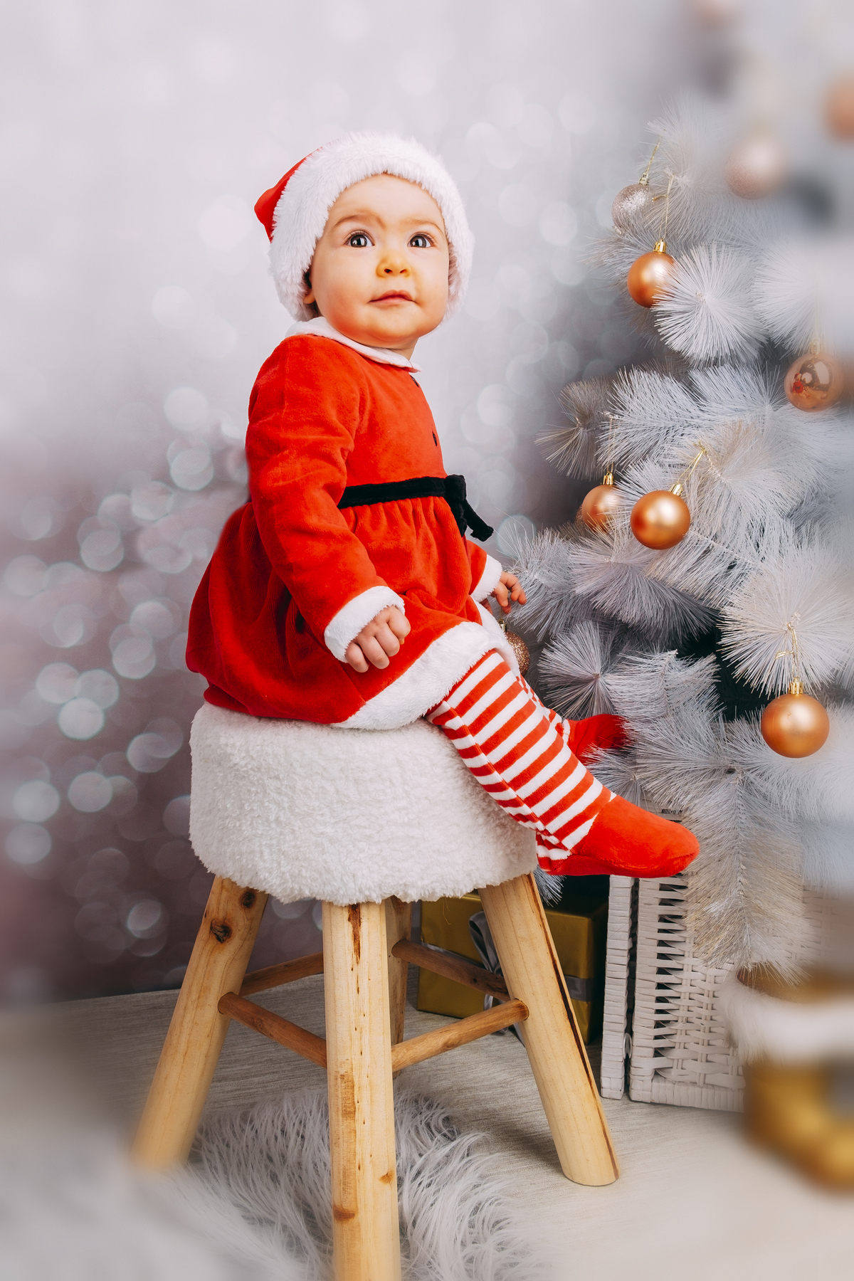 Camila na sessão fotográfica