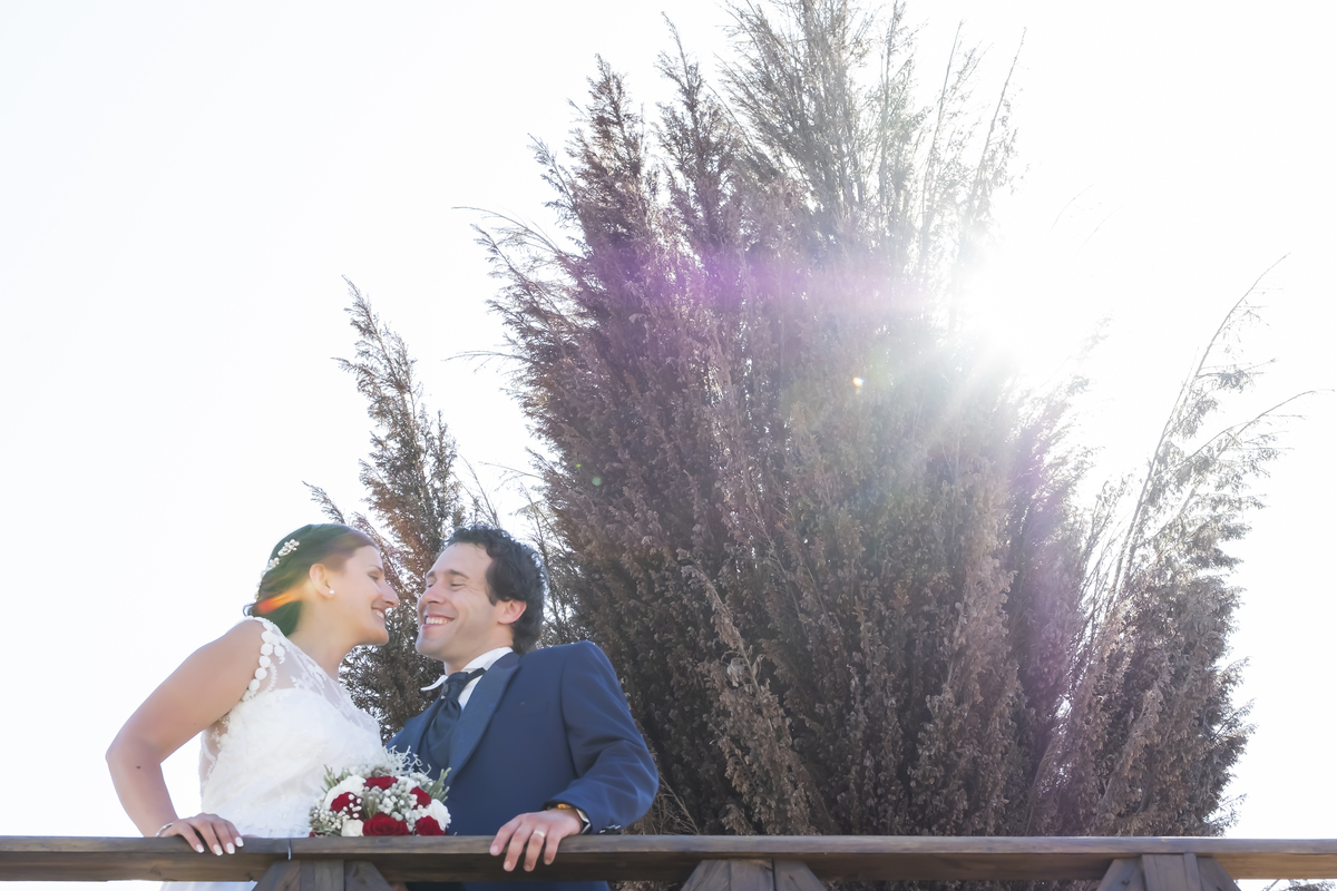 Casal na ponte da quinta