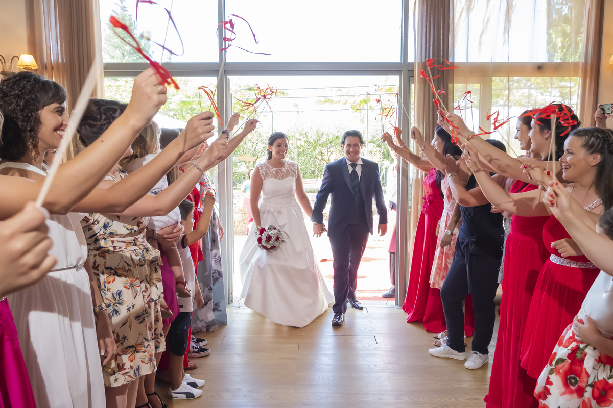Entrada dos recem casados 