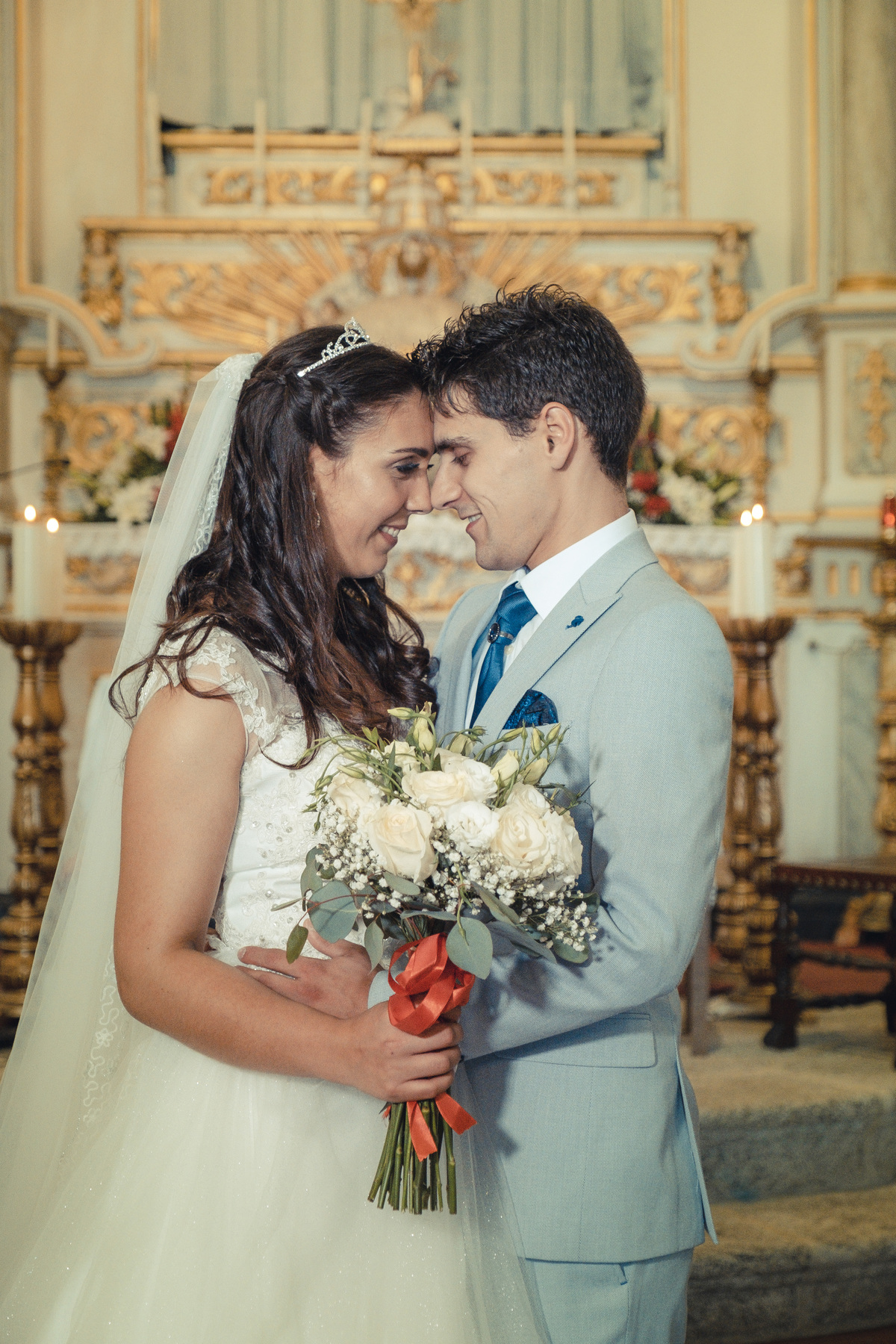 Noivos casados