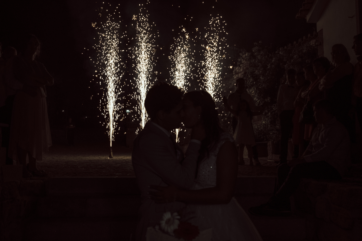 Fotografia com foguetes