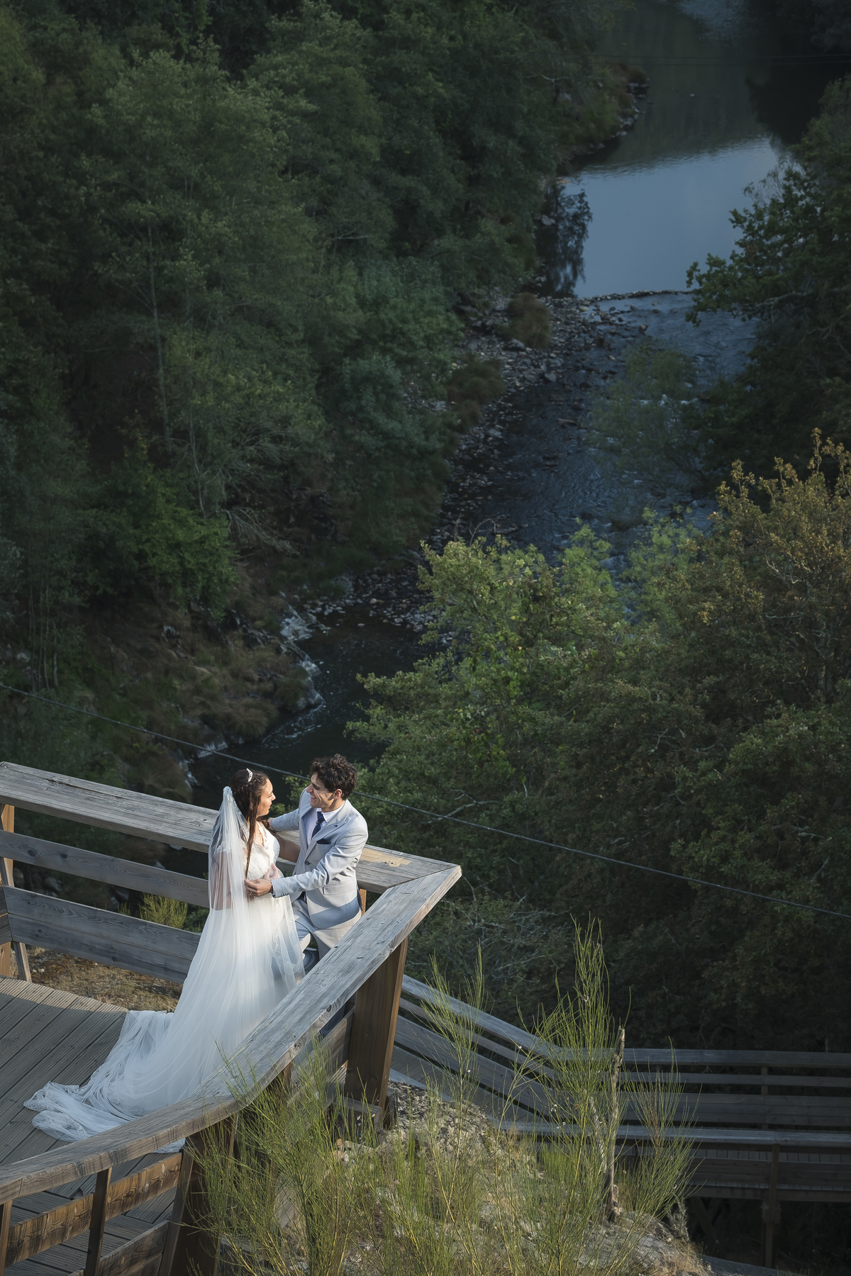 Casal nos Passadiços do Paiva