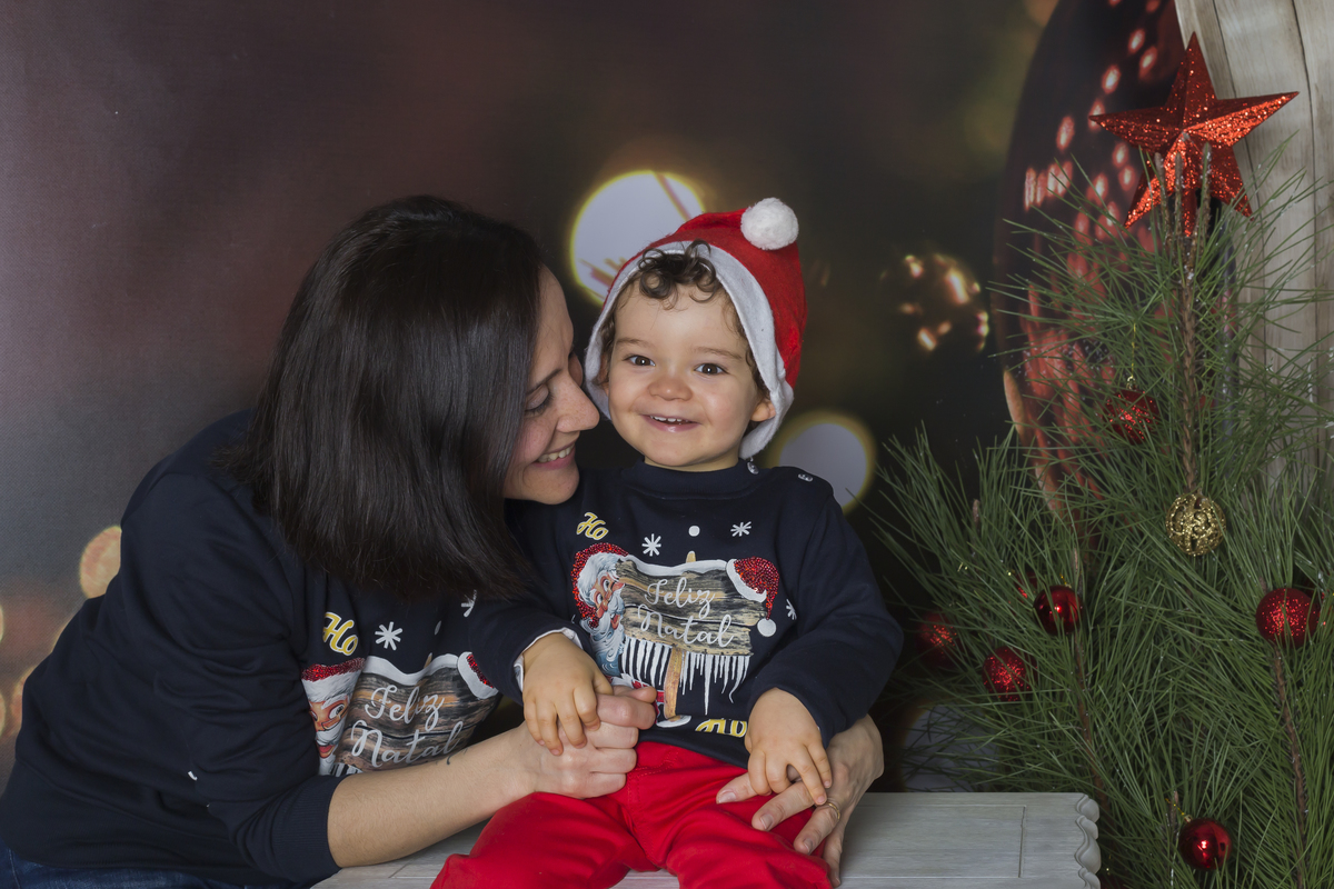 Salvador com a mãe
