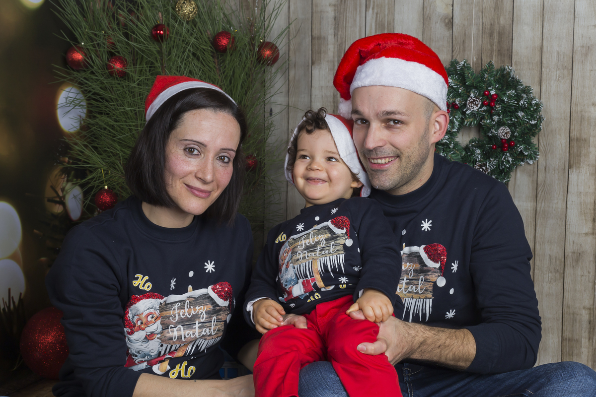 Salvador com a família
