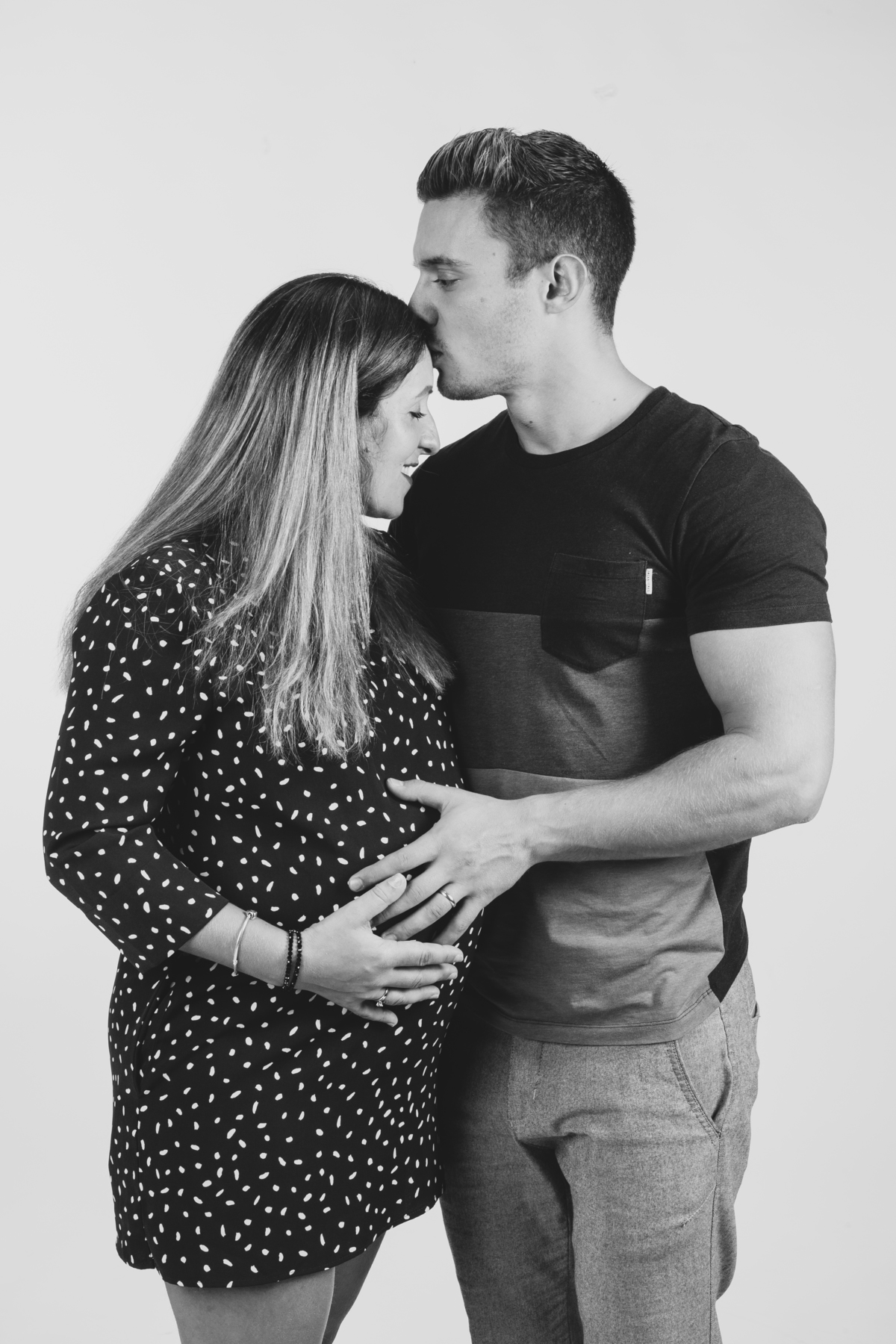 Grávida com o marido
